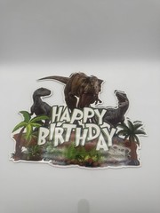 Dinosaur Birthday Party Decorations Boy / Girl 55 pcs Hanging / Table Top