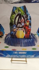 Marvel Avengers Party Kit – centerpiece,plus 2 small centerpiece & 20 confetti