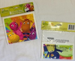 The Backyardigans Party Lot Napkin Plates Invitations LootBags ZipperPulls Game