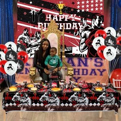 Boxing Birthday Party Decorations, Boxing Party Supplies Packs, Fight Sports …