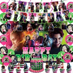 Zombie High 4 Birthday Party Decor Supplies Balloons Banner Cake Toppers Kids