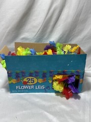 Flower Leis Summer Hawaiian Luau Party Supplies 36” Open Box 13 Each