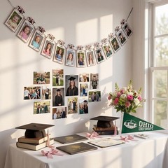 Pink Bow Graduation Decorations 2026 Kindergarten to 12th Grade Graduation Photo