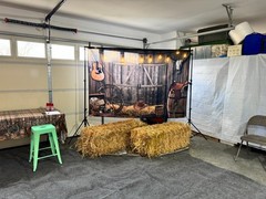 7x5FT Western Cowboy Backdrop Party Decorations Wild West Rodeo Decor Rustic