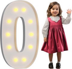 4FT Marquee Light Up Numbers Letters, Mosaic Numbers for Balloons, Gaint Marquee