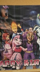 MONSTER HIGH – BACKDROP / TAPESTRY – 57″ x 40″ FOR PARTY, ROOM, ANY OTHER EVENT
