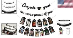 Captivating Congrats Grad Banner & Photo Display for 2026 Graduation Parties