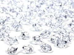 Non-Toxic 820 PCS Clear Acrylic Gemstones – Perfect for Home Decor & Photography