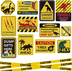 13 Pcs Dinosaur Birthday Party Supplies, Dinosaur Party Decorations for Boys …