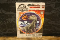 Jurassic World Round Balloon – 18 inch Foil Balloon New