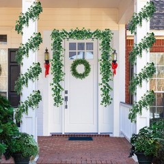 Sggvecsy 3 Pcs Artificial Ivy Vines Kit 6.4Ft Odorless Silk 6.56FT, Green