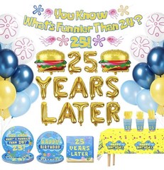 SpongeBob Birthday Party Kit for 25th Birthday Party Supplies