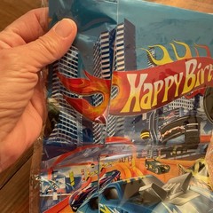 Hot Wheels Party Decoration’s Cupcake Toppers, Banner Ballon’s & Table Decors.