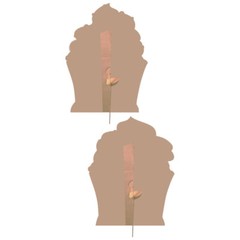 CUPCAKES 2-Piece Set CARDBOARD CUTOUT Standups Standees Poster Sweet Props F/S