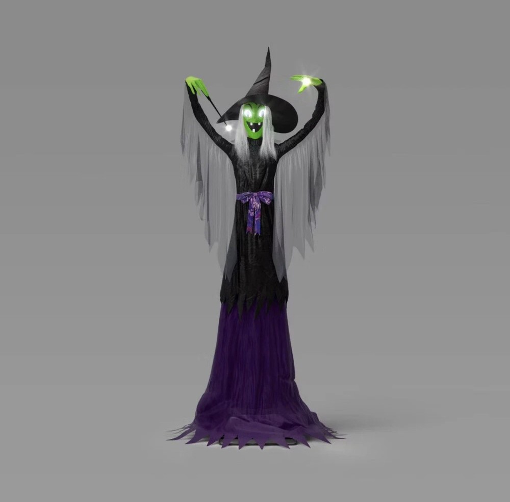 8′ Halloween Towering Witch Decorative Prop – Hyde and EEK! Boutique