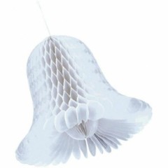 Wedding Engagement Bridal Shower 3 Honeycomb Bells 9″ Party