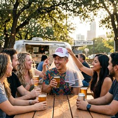 Unique Bachelor Party Hat: Adjustable Snapback with Bold Print for Memorable Fun