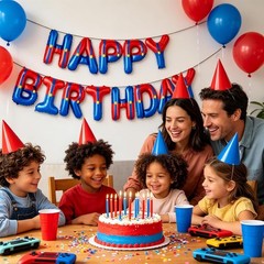 Vibrant Super Bros Birthday Banner – Durable Foil Decor for Exciting Parties