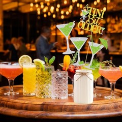 Martini Party Centerpieces Sticks Martini Birthday Party Decorations A Tini B…