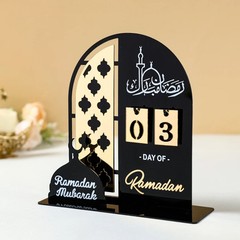 Ramadan Calendar Countdown Decorations for Home Eid Mubarak