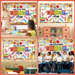 Back To School Bulletin Board Decoration We Are One Sharp Class Cutouts