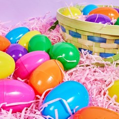 JOYIN 3.15″ Easter Eggs, Large Fillable Plastic Eggs Empty Colorful 100Pack
