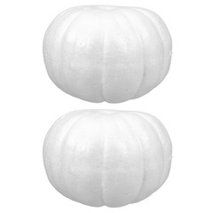 2 Pcs Pumpkin Table Decor Artificial Pumpkins for Decorating Fall