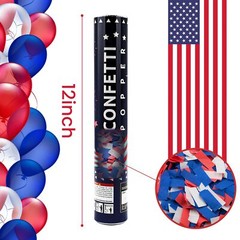 Confetti Cannon 12 Pack Multicolor Biodegradable Confetti Popper Party Confetti