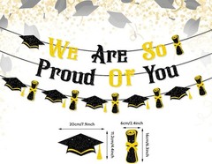 Versatile Graduation Banner for Indoor & Outdoor Use – Lightweight & Reusable