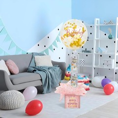 Pull Money Balloon Box Birthday Balloon Money Surprise Box Funny Pull Cash Surpr
