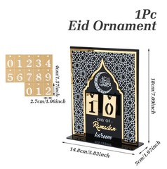 Ramadan Calendar Countdown Decorations for Home Eid Mubarak