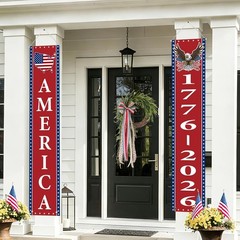 250th Anniversary American Banners – 2 Pack 4th of July Decorations Banner – 177