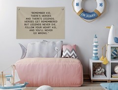 Vintage Baseball Wall Decor for Boys Room, Inspirational Sports Quote Canvas …