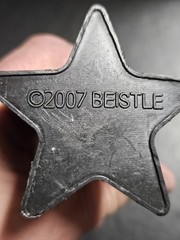 Beistle Awards Night Gold Tone Male Statuette Award Party Prize 2007