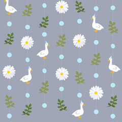 63 Ft Lemon Party Decorations Yellow White Circle Dots Garland Polka Dot Hanging