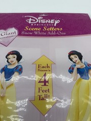 Disney Princesses Snow White Scene Setter Princess Wall Decorations 4’ Tall