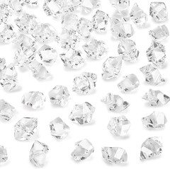 Fake Ice, 150PCS Fake Diamonds, Plastic Diamonds Acrylic Rocks Vase Fillers for