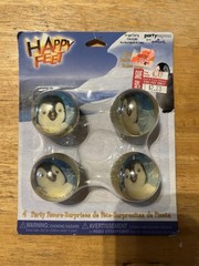 Party Express Hallmark Happy Feet Bounce Balls 3 x 4 Pack New 12 Total 1” Plus