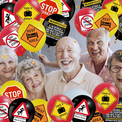 Retirement Decorations for Men Women: 48 Pcs Stop Working Take a Brake Balloons