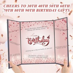 Black Red Birthday Party Decorations, Happy Birthday Alternative Signature Gu…