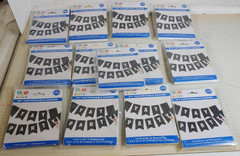 321 Party DIY Customizable Banner 9 Ft String & Stickers Qty 13