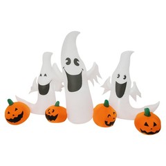 7.55FT Halloween Inflatable Decorations Inflatable w/ Led Lights Free Stand GIFT
