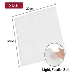 80 Pieces EPE Foam Cushioning Pads 30x20cm Lightweight for Shipping and Storage