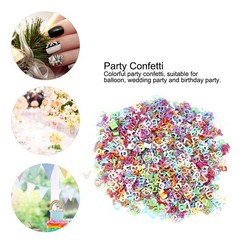 Number 0-9 Birthday Confetti, Mixed Color, DIY, Party, Table, Graduation
