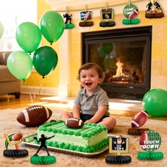 Football Party Table Decorations | Football Birthday Honeycomb Centerpieces T…