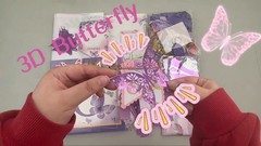 Butterfly First Birthday Party Supplies – 138PC Pink Purple Decor, Backdrop, Bal