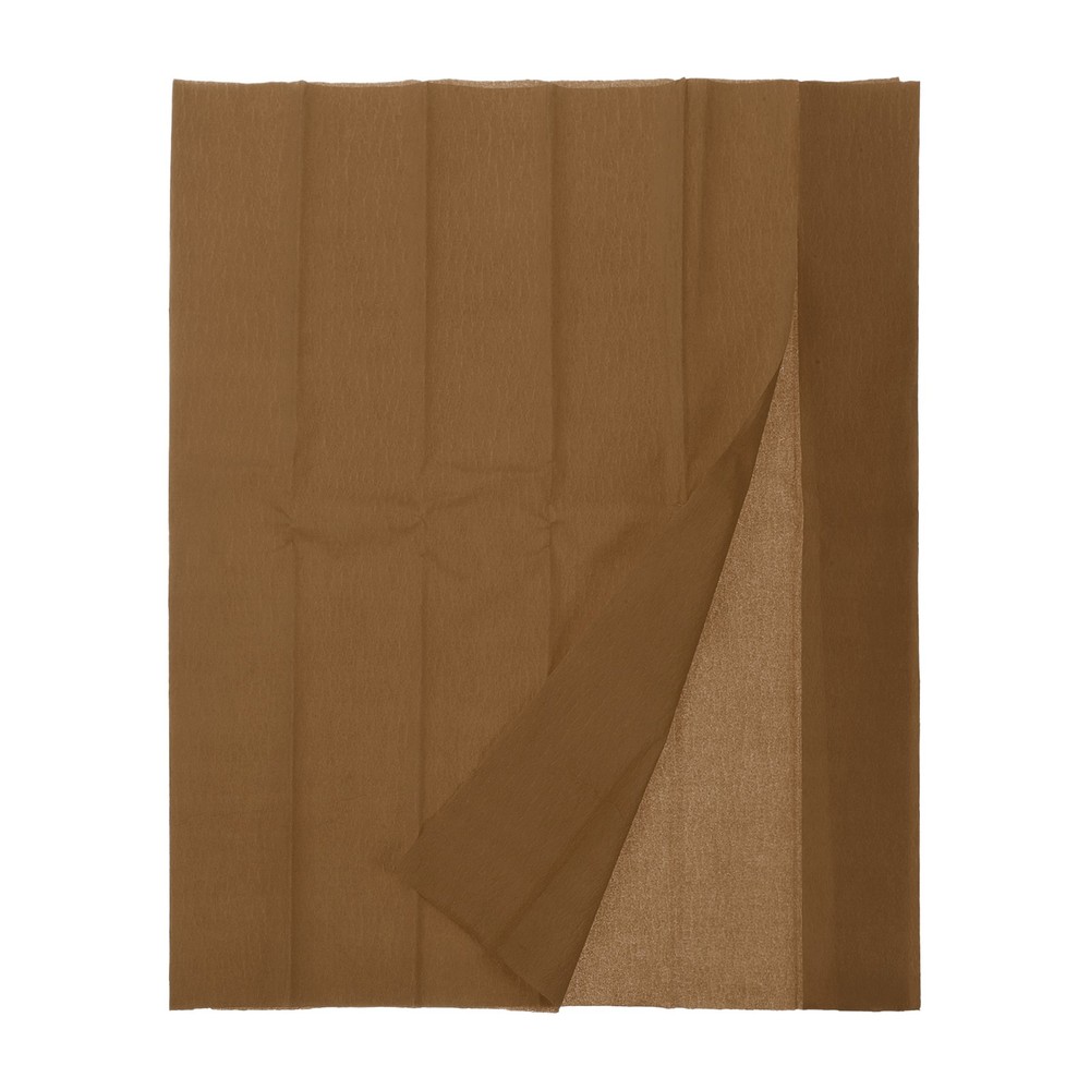 Crepe Paper Roll Crepe Paper Decor 3.3ft Long 20 Inch Wide, Brown