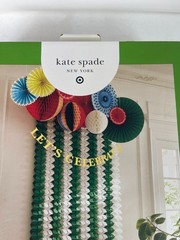 Kate Spade New York x Target Décor Kit with Customizable Banner Spring Party