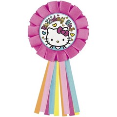 Hello Kitty & Friends Birthday Girl Badge – Multicolor Party Button (3 x 7…