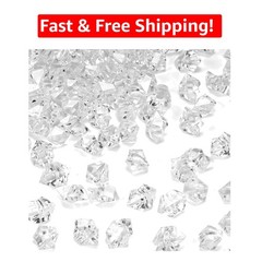 Luxurious 1000PCS Acrylic Fake Ice Rocks – Enhance Your DIY Displays and Events